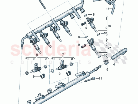 Photo of Fuel rail Injector unit D 25 04 2024…