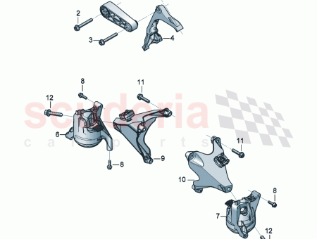 Photo of engine mounting bracket…