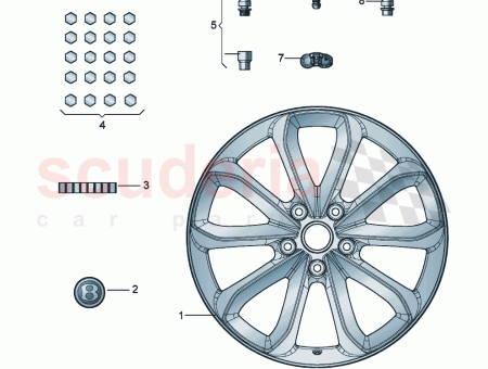 Photo of Aluminium rim…