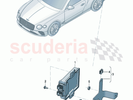 Photo of Bracket for control unit for differential lock…
