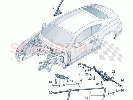 Photo of Bracing cross piece…