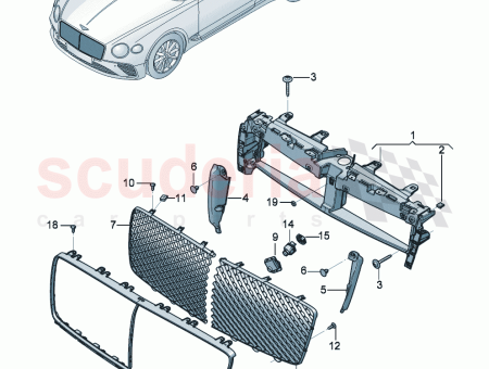 Photo of Radiator grille complete 3SD 853 597…
