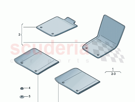 Photo of 1 set foot mats Mulliner Styling Specification D…