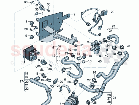 Photo of bracket for heat exchanger 975 260…