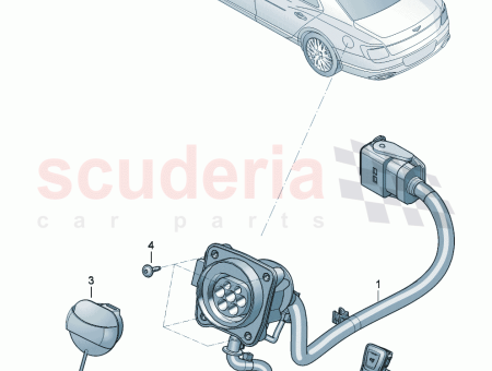 Photo of High voltage wiring set for charging socket…