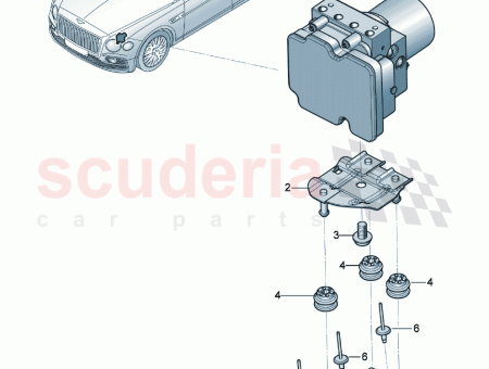 Photo of ABS unit with control unit…