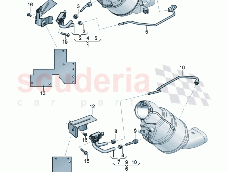 Photo of Control line with pressure difference sender…