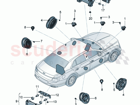 Photo of Bracket for subwoofer 3SE 035…
