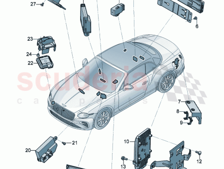 Photo of Retainer for control unit 3SA 971 856…