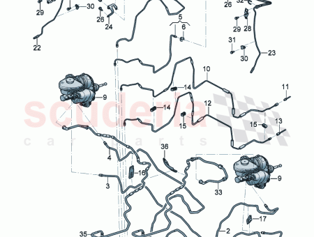 Photo of Brake pipe from hydraulics to brake hose 976…