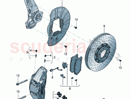 Photo of caliper without brake pads…