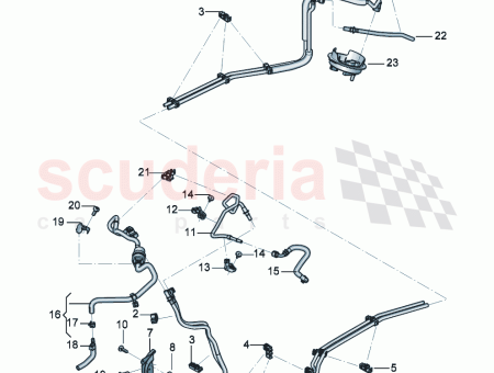 Photo of 1 set of fuel lines D 16 09…