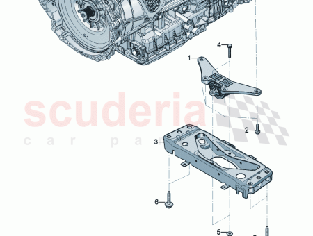 Photo of bracket with bonded rubber mounting 976 399 131…