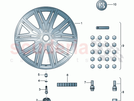 Photo of Aluminium rim…