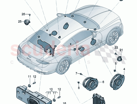 Photo of Bracket for subwoofer…
