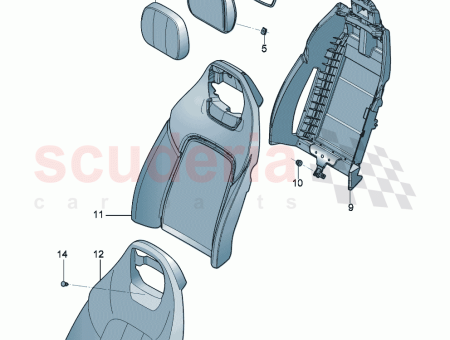 Photo of padding for backrest…