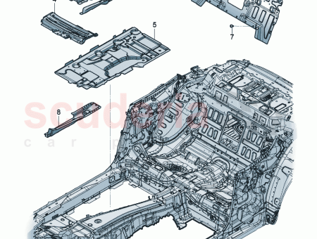 Photo of rear panel for backrest…