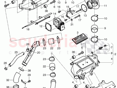 Photo of hose for turbocharger…