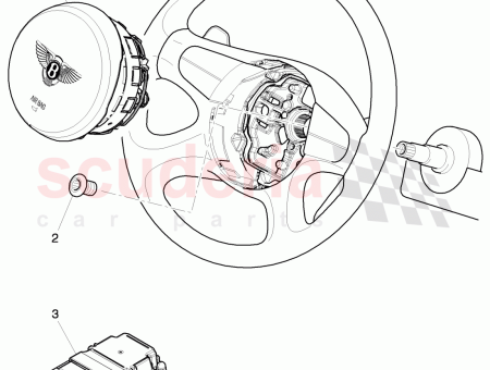 Photo of airbag unit for steering wheel D 11 02…