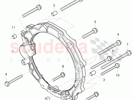Photo of bolt hex hd with shoulder N 911 299…