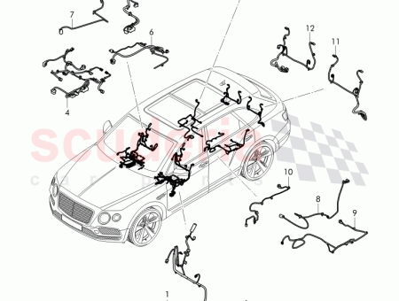 Photo of side air bag harness 4M0 971 553…