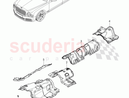 Photo of heat molded sound absorber for tunnel 3Y4 825…