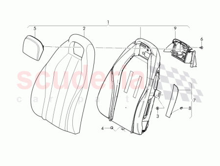 Photo of backrest panel 3W8 885 806…