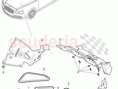 Photo of sound abs for engine bonnet…