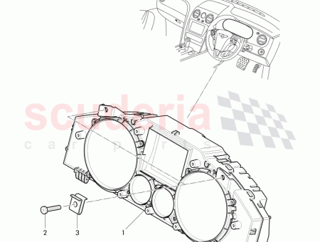 Photo of instrument cluster…