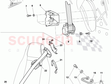 Photo of bracket For seat belt…