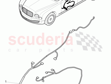 Photo of harness for door trim panel D 15 05…