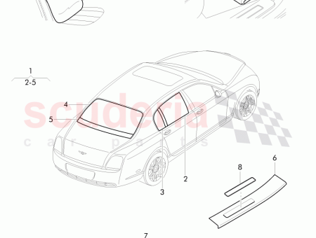 Photo of rear and side window JNV 845 047…