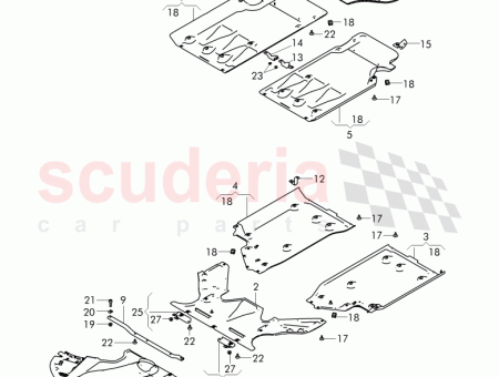 Photo of underbody lining 3W7 825 507…