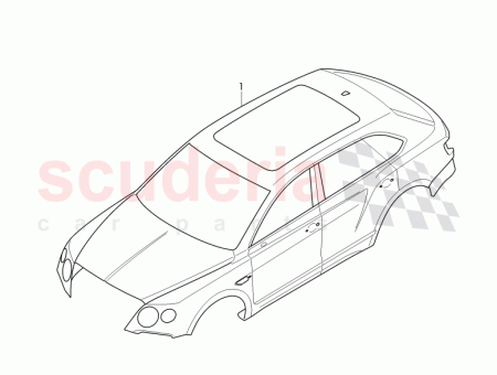 Photo of body shell vehicles without roof rails 36C 800…