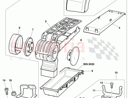 Photo of armrest For vehicles with multimedia option D 12…