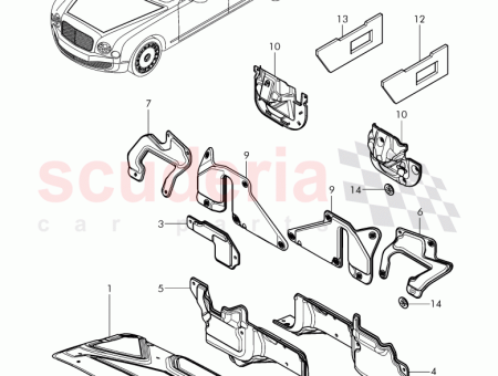 Photo of sound absorber for rear panel…