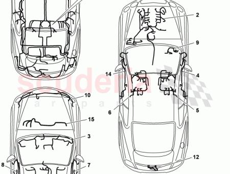 Photo of harness for door F 3W 5 023 774…
