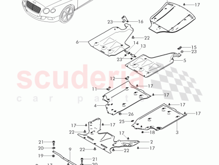 Photo of underbody lining 3W8 825 507…