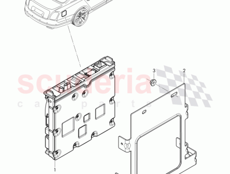 Photo of bracket for TV receiver tuner 3Y0 919 159…