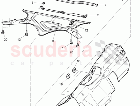Photo of underbody lining D MJ 2016 3W8 825 507…