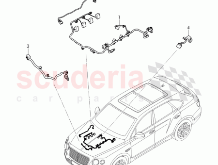 Photo of harness for engine also use 057 971 627…