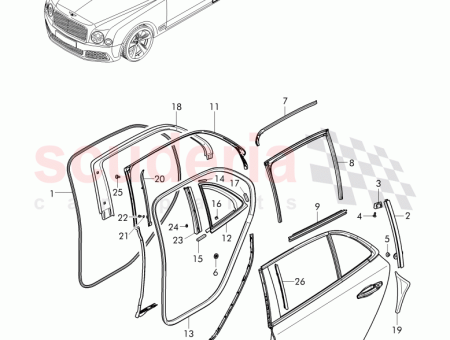 Photo of door seal outer…