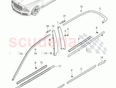 Photo of trim strip for waistline…