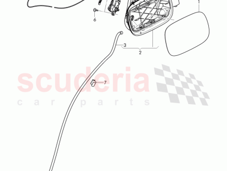 Photo of throttle control element Fuel filler flap D 24…