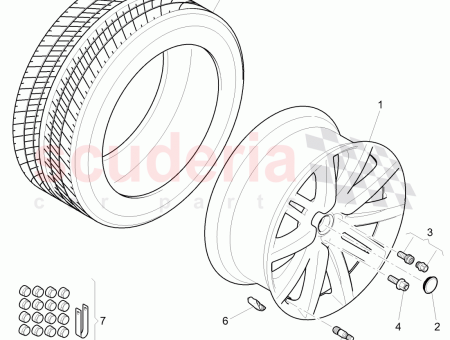 Photo of alloy wheel 3W0 601 025…