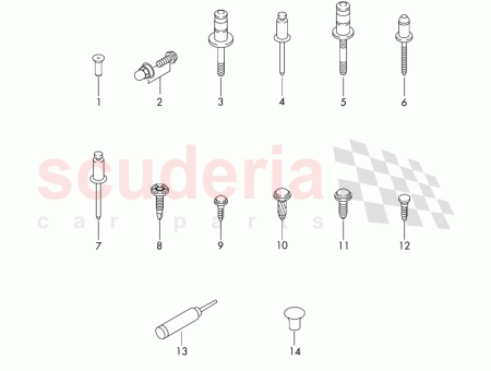 Photo of weld bolt with domed cap nut…