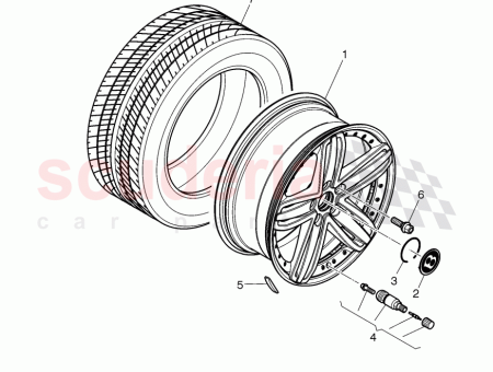 Photo of alloy wheel D 09 02 2015 3Y0 601…
