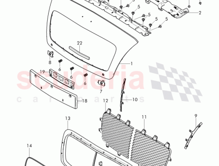 Photo of license plate bracket…