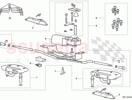 Photo of emergency key…