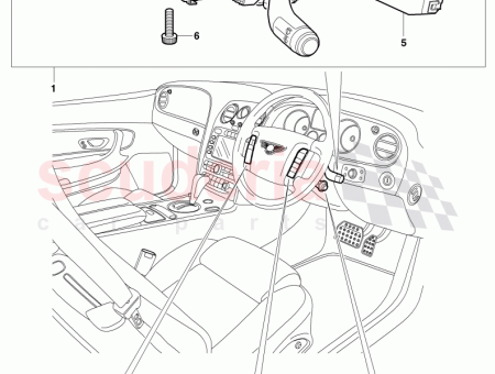 Photo of switch for steering column adjustment D 18 09…